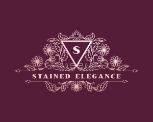 Elegant Wedding Florist logo design