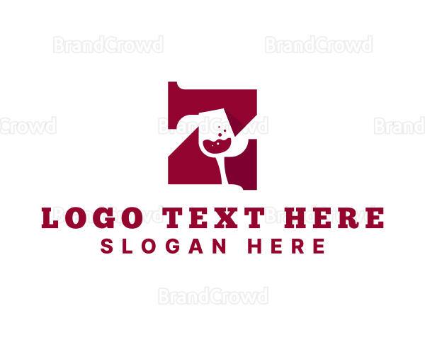 Winery Wine Drink Logo