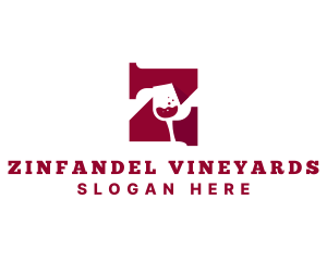 Winery Wine Drink logo design