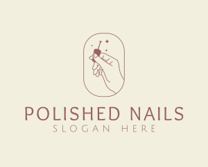 Beauty Hand Manicure logo design