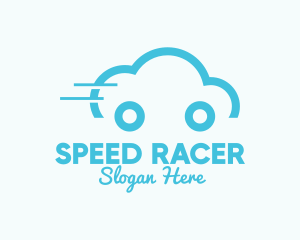 Car Service - Fast Cloud Car logo design