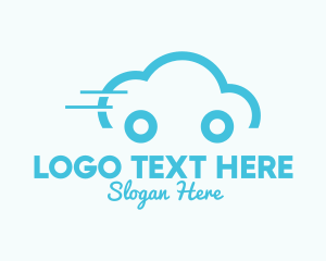 Fast Cloud Car Logo