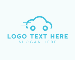 Transportation - Fast Cloud Car logo design