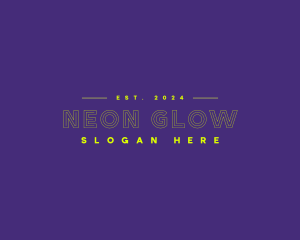 Neon - Neon Nightclub Bar logo design