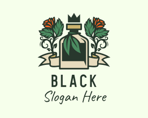 Rose Crown Bottle Brewery logo design