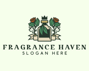 Rose Crown Bottle Brewery logo design