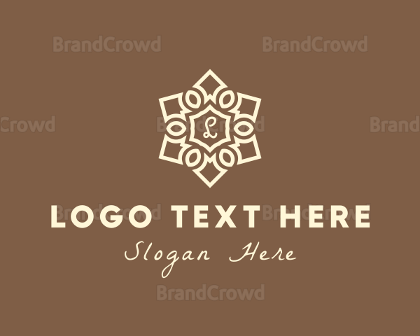 Elegant Mandala Home Decor Logo