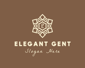 Elegant Mandala Home Decor logo design