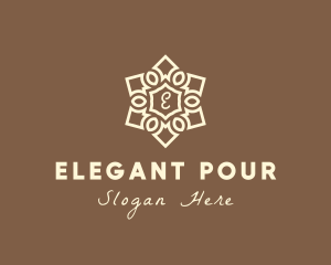 Elegant Mandala Home Decor logo design