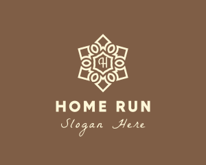 Elegant Mandala Home Decor logo design