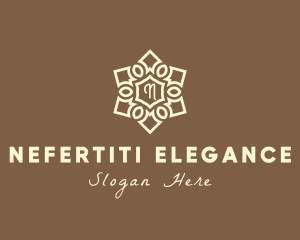 Elegant Mandala Home Decor logo design