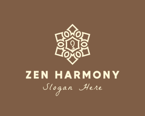 Elegant Mandala Home Decor logo design