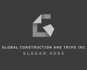 Industrial Construction Fabrication Letter G logo design