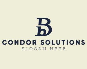 Modern Creative Company Letter BB logo design