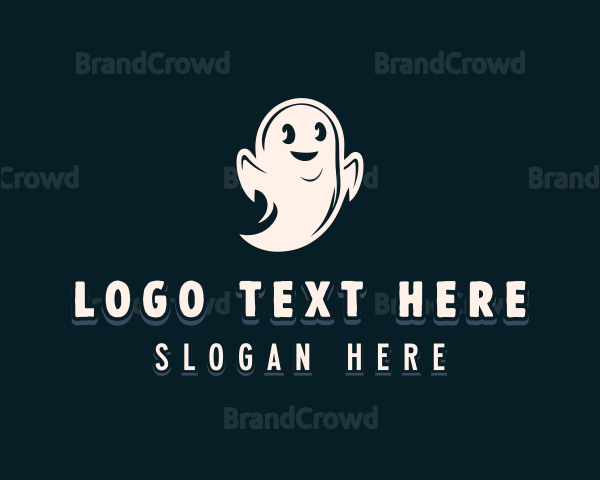 Halloween Ghost Spirit Logo