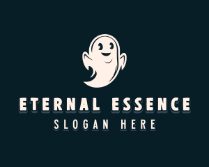 Halloween Ghost Spirit logo design