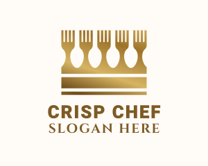 Royal Chef Crown logo design