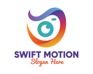 Swoosh - Camera Swoosh Gadget logo design