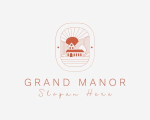 Homestead Mansion Villa logo design