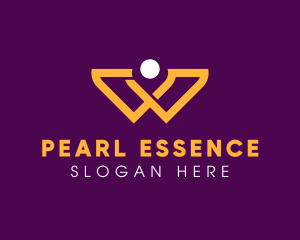 Pearl - Pearl Jewelry Letter W logo design