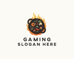Wok Flame Restaurant Logo