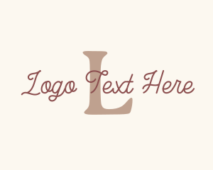 Script - Classy Tailoring Stylist logo design