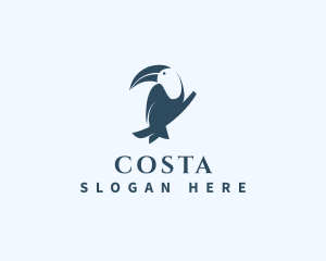 Toucan Bird Aviary logo design