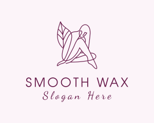 Purple Sexy Woman logo design