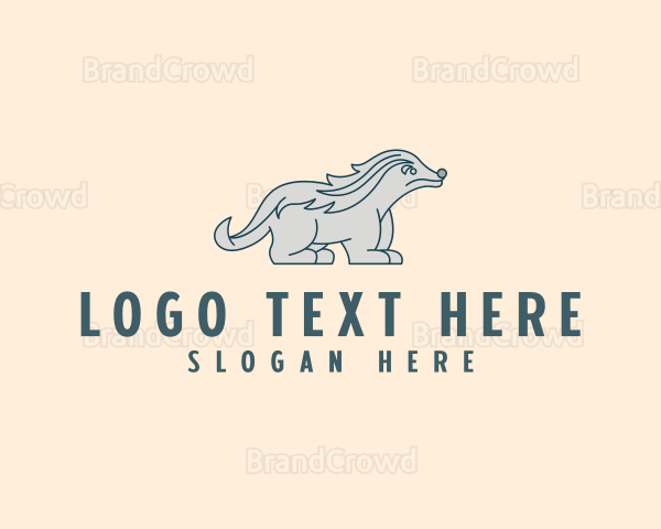 Wild Anteater Animal Logo