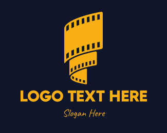 Yellow Film Reel Logo