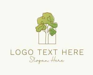 Forest - Nature Tree Planting logo design