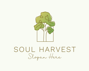 Nature Tree Planting logo design