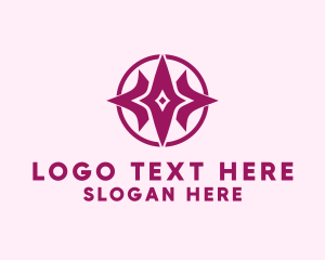 Legal - Tri Star Burst logo design