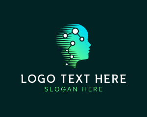 Network - Human Network Technology logo design