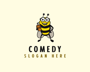 Bee Juice Drink  Logo