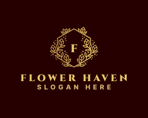 Premium Floral Flower logo design