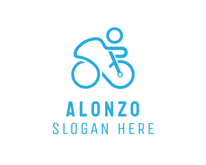 Bicycle Bike Cyclist logo design