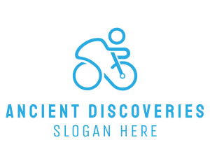 Bicycle Bike Cyclist logo design