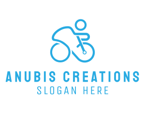 Bicycle Bike Cyclist logo design