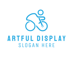 Bicycle Bike Cyclist logo design