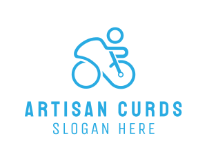 Bicycle Bike Cyclist logo design