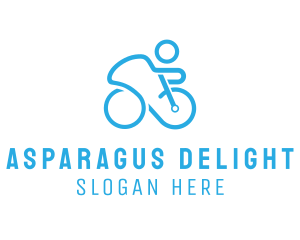 Bicycle Bike Cyclist logo design