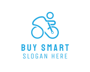 Bicycle Bike Cyclist logo design