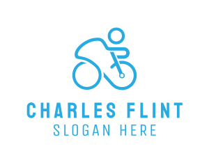 Bicycle Bike Cyclist logo design