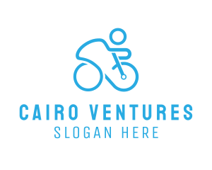 Bicycle Bike Cyclist logo design