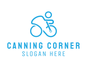 Bicycle Bike Cyclist logo design