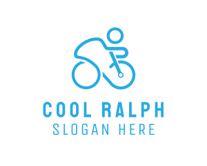 Bicycle Bike Cyclist logo design