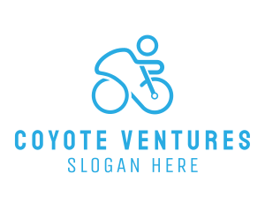 Bicycle Bike Cyclist logo design