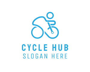 Bike - Bicycle Bike Cyclist logo design