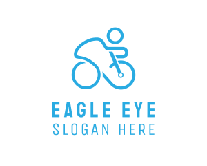 Bicycle Bike Cyclist logo design